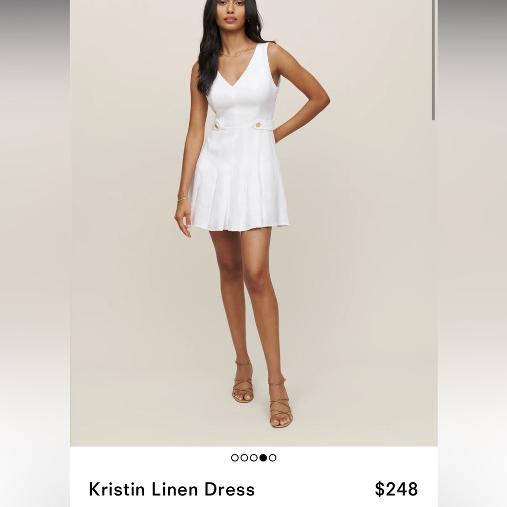 Reformation Kristin Linen Dress